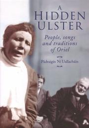 Cover of: A Hidden Ulster by Padraigin Ni Uallachain