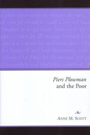 Cover of: Piers Plowman and the poor