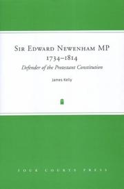 Cover of: Sir Edward Newenham, MP, 1734-1814: defender of the Protestant constitution