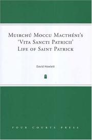 Cover of: Muirchu Moccu Mactheni's 'vita Sancti Patricii' Life of Saint Patrick