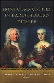 Cover of: Irish Communities in Early-modern Europe by 