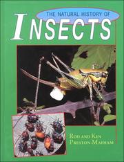 Cover of: The Natural History of Insects by Rod Preston-Mafham, Ken Preston-Mafham