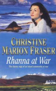 Cover of: Rhanna at War by C. Fraser