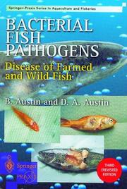 Cover of: Bacterial Fish Pathogens by Brian Austin, D.A. Austin