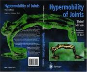 Cover of: Hypermobility of joints