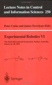 Cover of: Experimental robotics VI