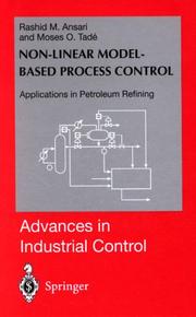 Cover of: Non-linear Model-based Process Control by Rashid M. Ansari, Moses O. Tade