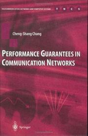 Cover of: Performance Guarantees in Communication Networks (Telecommunication Networks and Computer Systems)