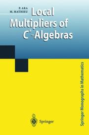 Cover of: Local Multipliers of C*-Algebras