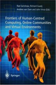Cover of: Frontiers of Human-Centred Computing, Online Communities and Virtual Environments by 
