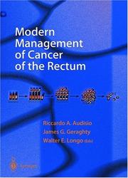 Cover of: Modern Management of Cancer of the Rectum