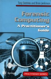 Cover of: Forensic Computing by A J Sammes, Brian Jenkinson