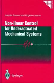 Cover of: Non-linear Control for Underactuated Mechanical Systems (Communications and Control Engineering) by Isabelle Fantoni, Rogelio Lozano