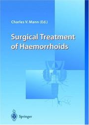 Cover of: Surgical Treatment of Haemorrhoids by 