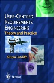 Cover of: User-centred requirements engineering