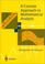 Cover of: A Concise Approach to Mathematical Analysis