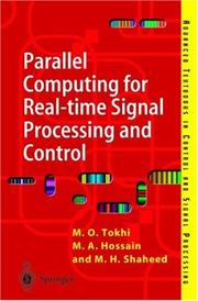 Cover of: Parallel Computing for Real-time Signal Processing and Control (Advanced Textbooks in Control and Signal Processing)
