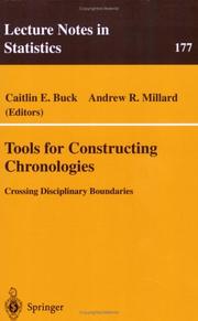 Cover of: Tools for Constructing Chronologies: Crossing Disciplinary Boundaries (Lecture Notes in Statistics)