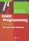 Cover of: SIMD Programming Manual for Linux and Windows (Springer Professional Computing)