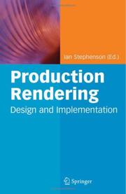 Cover of: Production Rendering