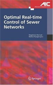 Cover of: Optimal Real-time Control of Sewer Networks (Advances in Industrial Control)
