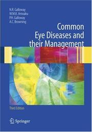 Cover of: Common Eye Diseases and their Management