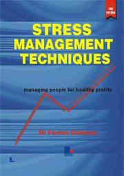 Cover of: Stress Management Techniques