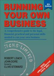 Cover of: Running Your Own Business by Robert Leach