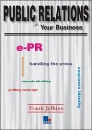 Cover of: Public Relations for Your Business