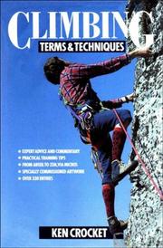 Cover of: Climbing: Terms and Techniques