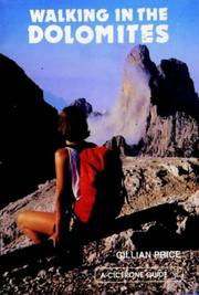 Cover of: Walking in the Dolomites by Gillian Price