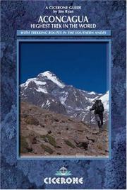 Cover of: Cicerone Aconcagua: Highest Trek in the World  by Jim Ryan