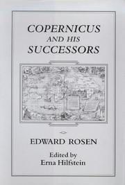 Cover of: Copernicus and His Successors by Edward Rosen