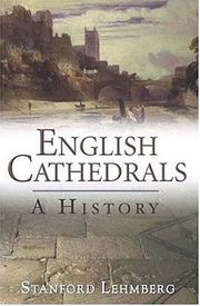 Cover of: English cathedrals: a history