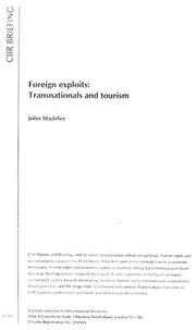 Cover of: Foreign exploits: transnationals and tourism