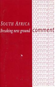 Cover of: South Africa: breaking new ground.