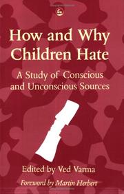 Cover of: How and why children hate