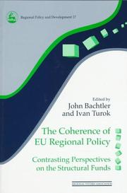 The coherence of EU regional policy by John Bachtler, Ivan Turok