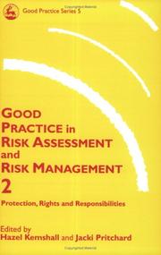 Cover of: Good practice in risk assessment and risk management 2: protection, rights and responsibilities
