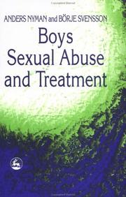 Cover of: Boys: sexual abuse and treatment