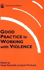 Cover of: Good practice in working with violence