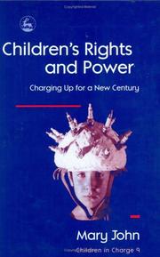 Cover of: Children's Rights and Powers: Charging Up for a New Century (Children in Charge)