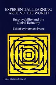 Cover of: Experiential Learning Around the World by Norman Evans