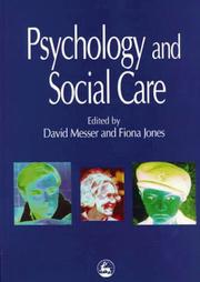 Cover of: Psychology and social care