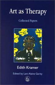 Cover of: Art As Therapy by Edith Kramer