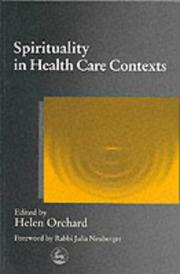 Cover of: Spirituality in Health Care Contexts