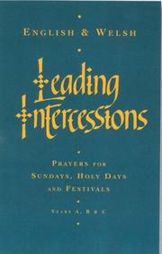 Cover of: Leading Intercessions by Raymond Chapman, Cynthia Davies