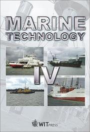 Cover of: Marine technology IV.