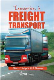 Cover of: Innovations in Freight Transport (Advances in Transport)