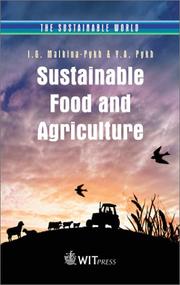 Cover of: Sustainable food and agriculture